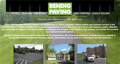 Desktop Screenshot of bendigpaving.com